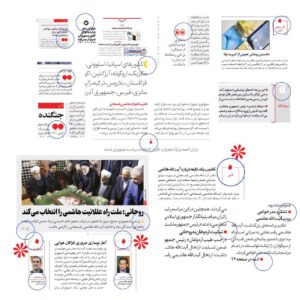 نمونه ریزنقش در صفحه آرایی